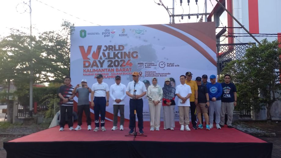 Kegiatan World Walking Day 2024